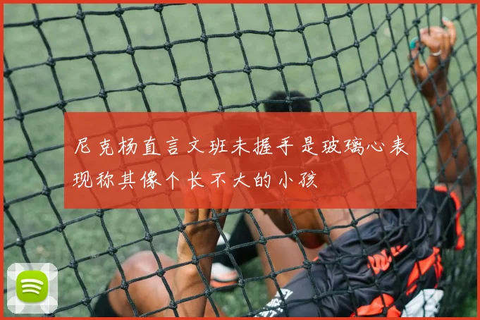 尼克杨直言文班未握手是玻璃心表现称其像个长不大的小孩